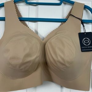 Evelyn & Bobbie Evelyn Bras Lot of 2 Sand 2x
